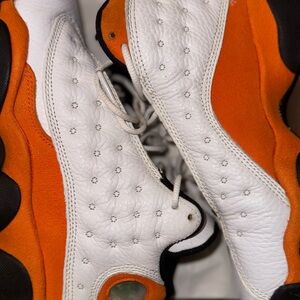 Jordan Kids Sneakers - White and Orange